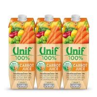 ราคา ราคาส่งถูก ยูนิฟ น้ำแครอทผสมผลไม้ 100 1000 มล X 3 กล่อง Unif 100 Carrot Mixed 1000 ml x 3 สินค้าใหม่ ล็อตใหม่ ของแท้ บริการเก็บเงินปลายทาง (19073843774)