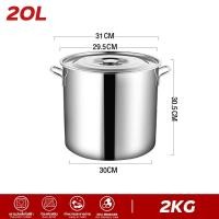 ราคา HOT SALE หม้อ หม้อสตูว์ หม้อสูง หม้อซุป หม้อแกง หม้อสแตนเลสทรงสูง หม้อสแตนเลสแท้ หม้อต้มน้ำท่อม หม้อต้มสแตนเลสหนาใหญ่ ขนาดสูง 20 25 30 40 50 60cm (23270137377)