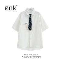 ราคา Halloweenในสต็อก เนคไทฟรีฤดูใบไม้ผลิและฤดูร้อนชุดวิทยาลัยชายและหญิงแขนสั้นเสื้อเชิ้ตสีขาวหลวมCHristmas (22812020829)