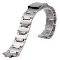 ราคา นูนปากสตรีนาฬิกาวงสำหรับ Casio 1343 LTP 2069D 2083D 1410D เหล็กสายนาฬิกา8มิลลิเมตรสายรัดข้อมือนาฬิกาโซ่เหล็กเข็มขัด (22073272205)