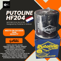 ราคา Putoline Oil Filter HF204 กรองน้ำมันเครื่องเกรดพรีเมี่ยม For ForzaCBR500CBR650CBR1000RRR3R6R7R1 (22631259300)
