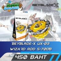 ราคา Beyblade X UX 03 Booster Wizard Rod 5 70DB Lot HK (22307523469)