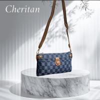 ราคา Cheritan กระเป๋าสะพายข้าง 10 นิ้ว กระเป๋าคลัทช์ แบรนด์ไทย คุณภาพดี เชอรีตัน รุ่นE5 (22189997348)