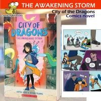 ราคา In Stock ลิขสิทธิ์แท้ original หนังสือการ์ตูนภาษาอังกฤษ The Awakening Storm A Graphic Novel City of Dragons 1 (22716748707)