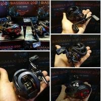 ราคา ASHINO BASSMAX 200 201 รอกเบท รอกหยดน้ำ (19484058263)