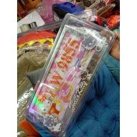 ราคา กรอบป้ายการ์ตูนรถยนต์ คิตตี้ แพ็คคู่หน้าหลัง (19453120504)