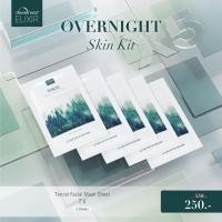 ราคา DEWellness Elixir Overnight Skin Kit ชุดมาสก์หน้าเปล่าเทนเซล x5 (20937950226)