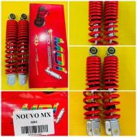 ราคา โช๊คหลัง NOUVO MX สปริงแดง ยาว 260 มม MDI (14481701276)