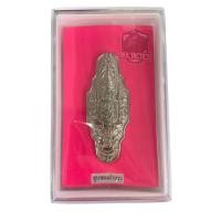 ราคา เข็มสารวัตร เข็มผู้กำกับ เข็มคุณวุฒิตำรวจ ขาเข็ม ขาแม่เหล็ก ชุบทองคำขาว (21937035406)