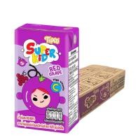 ราคา ทิปโก้ ซุปเปอร์คิด น้ำองุ่นแดง 110 มล x 36 TIPCO Super Kid Red Grape Juice 110 ml x 36 (23042038243)