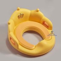 ราคา N0022 พร้อมส่ง ที่รองนั่งชักโครกสำหรับเด็ก พร้อมที่จับ ฝารองนั่ง ลายการ์ตูนน่ารัก กระโถนและบันไดกับฝารองชักโครกเด็ก (16094029121)