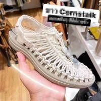 ราคา รองเท้าแตะถักคู่รักหลากสีไซส์ใหญ่สำหรับผู้หญิงรองเท้าชายหาดลำลองแฟชั่นสไตล์ไทยสำหรับผู้ชายรองเท้าโรมันแฟชั่นแบบใหม่ (22040463234)