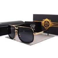 ราคา Classic fashion DITAeds sunglasses mens womens square metal frame sunglasses UV400 protection vintage glasses vintage sunglasses 1828 (17539180456)
