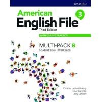 ราคา Bundanjai หนังสือ American English File 3rd ED 3B Student Book Workbook Multi Pack with Online Practice P (16556500171)