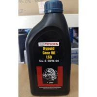 ราคา น้ำมันเฟืองท้าย แบบลิมิตเต็ดสลิป GL 5 85W 90 โตโยต้า ของแท้ ขนาด 1 ลิตร (21576085341)