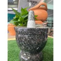 ราคา ครกหินแท้ ครกหิน ครกอ่างศิลา ทรงลึก ขนาด 5 นิ้ว ใช้ตำน้ำพริก น้ำจิ้ม พร้อมสาก (1396686126)