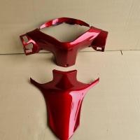 ราคา หน้ากากหลัง เวฟ 125i คอนโซนบน wave125i รุ่นปลาวาฬ สีแดง (4398664398)