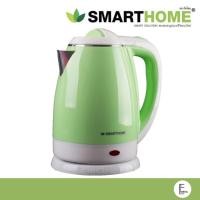 ราคา SMARTHOME กาต้มน้ำไฟฟ้า ขนาด 1 8 ลิตร รุ่น CA 1001 สีเขียว รุ่นใหม่ กาต้มน้ำร้อน (11276304069)