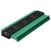ราคา 10 Inch Contour Gauge Plastic Profile Gauge Multifunctional Shape Duplicator Edge Shaping Measure Ruler for Professional Precise Measurement Green (22246686326)