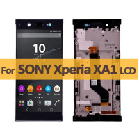 ราคา ต้นฉบับมีกรอบสำหรับ Sony Xperia XA1 G3112 G3116 G3121จอแสดงผล LCD พร้อมแผงประกอบกระจกหน้าจอสัมผัส (21704932236)