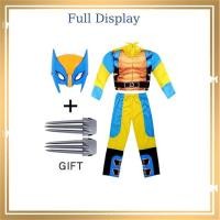 ราคา Liveme ชุดวูฟเวอร์รีนเด็กสำหรับเด็กผู้ชายซูเปอร์ฮีโร่จั๊มสูทหน้ากากคอสเพลย์สำหรับงานเลี้ยงฮาโลวีน กรงเล็บหมาป่าอุปกรณ์ประกอบฉากแฟนตาซี (22576562106)