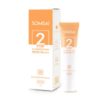 ราคา ลดล้างสต็อค ส้มใส somsai 2 Step UV Protection ครีมกันแดดส้มใส โฉมใหม่ กันแดดส้มใส น่าใช้กว่าเดิม พร้อมส่งค่ะ (21523750248)