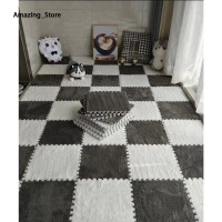 ราคา เตียงนอนผ้ากำมะหยี่สำหรับห้องนอนเด็กแผ่นต่อสายดินโฟมตัดเต็มสำหรับใช้ในครัวเรือน (22122118771)