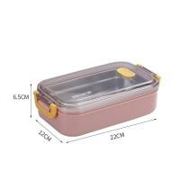 ราคา 304 Stainless Steel Thermal Lunch Box Office Worker Bento Box Single Double Layer Student Children Food Storage Container Store (16290475696)