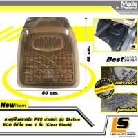 ราคา LEOMAX ถาด SKYLINE ECO หน้า ดำใส ถาดปูพื้นรถยนต์ พลาสติก PVC ด้านหน้า รุ่น SKYLINE ECO สำหรับรถเก๋งขนาดเล็ก Eco แพค 1 ชิ้น สีดำใส (5027076)