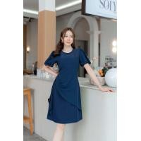 ราคา Mandy dress เดรสออกงาน สวยหรู งานแต่งป้ายชีฟอง แขนบอลลูน (22559591187)