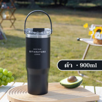 ราคา SITARAYURI ของแท้ แก้วเก็บความเย็น ร้อน แก้วสแตนเลสพกพา ฝาแบบใหม่ 600ml 900ml แก้วสุญญากาศ เก็บความเย็นดีมาก (22430133993)