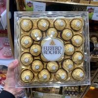 ราคา Ferrero Rocher เฟอร์เรโร่ ช็อกโกแลตแท้สอดไส้ 24ลูก กล่องมิติ หรูหรา (21427603490)