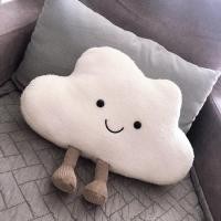 ราคา หมอนหมอนข้างเตียงเมฆสีขาวหมอนเมฆน่ารักสไตล์อินส์นอร์ดิกสำหรับห้องเด็กตกแต่งห้องนอนหน้าต่างทรงเบย์ (21822631744)