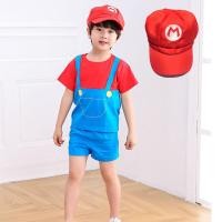 ราคา เด็กเต้นรําเครื่องแต่งกาย Super Mario ชุดอนุบาลคอสเพลย์ชุด Pure Ne1 Mario เสื้อผ้าสําหรับเด็ก (22886677606)