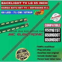 ราคา NEW 1 SET LG 65 LED 65UH615T 65UH615T TB 65UH617T 65UF680T TV BACKLIGHT LAMPU TV READY STOCK 65UH615 หลอดแบล็คไลท์ทีวีแอลจี LG สินค้าใหม่ รุ่น 65UH600T 65UH615T 65UF645T 65UF680T หลอดLED 68 68 (230962