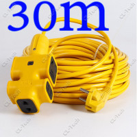 ราคา ปลั๊กบล็อคยาง 4 8 16 ช่อง ปลั๊กบล็อคยาง หน้าพลาสติก ปลั๊กสนาม บล็อกยาง สาย VCT2x1sq mm รองรับไฟสูงสุด 3000W พร้อมสวิตช์ 3 30 เมตร ปลั๊กสนาม (23316437985)