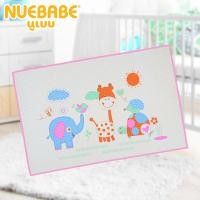 ราคา Nuebabe แผ่นยางพาราอัดอากาศ รองนอน กันเปื้อน เปลี่ยนผ้าอ้อม ระบายอากาศได้ดี (22539850300)