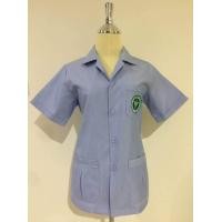 ราคา เสื้อสาธารณสุข คอปก เสื้ออนามัย เสื้อฟ้าริ้ว เสื้อกาวน์ ผู้ชาย ผู้หญิง ปักตรากระทรวงสาธารณสุข (18930572022)