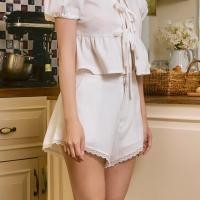 ราคา Sistersfabric Lover Gurl Shorts กางเกงขาสั้นระบายลูกไม้ มีซับใน ตะขอหน้า (21407524649)