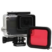 ราคา Gopro Hero 7 6 5 2018 Waterproof Housing Red Filter (9114684154)