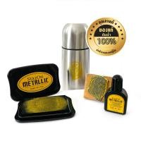 ราคา StazOn แท่นเปล่า หมึกเติม 15 มล แท่นปั๊ม สีทอง Gold แท่นประทับ และ หมึกกันน้ำ ประทับบน โลหะผ้าพลาสติกไม้หนังอะคริลิคแก้ว และอื่นๆ (1309596216)