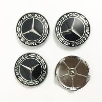 ราคา 4ชิ้น ล็อต68มม สำหรับ Mercedes Benz ที่ครอบยี่ห้อรถยนต์68มม สำหรับ Benz ศูนย์ล้อหมวกขอบดุมล้อฝาครอบป้ายสัญลักษณ์รถ (8819414010)
