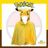 ราคา POKEMON ผ้าห่ม ผ้าคลุมไหล่ มีฮู้ด PIKACHU ปิกาจู สินค้าลิขสิทธิ์แท้ จากโรงงานผู้ผลิต (1560100111)
