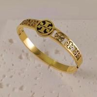 ราคา Tory Burch Tory Burch ไทเทเนียมเหล็ก สีดำและสีขาว แม่หอยกลวงออกรูปแบบฤดูใบไม้ผลิเปิดสร้อยข้อมือสำหรับผู้ชายและผู้หญิงแฟชั่นสร้อยข้อมือที่ละเอียดอ่อน ที่มีคุณภาพสูง (16985152500)