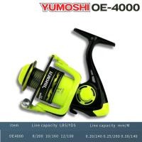 ราคา รอกตกปลาสปินนิ่ง 5 2 1 YUMOSHI OE2000 7000 รอกล้อหมุน ใช้งานง่ายน้ำหนักเบา สปูน โลหะ เสียงใส แข็งแรง (22422340447)
