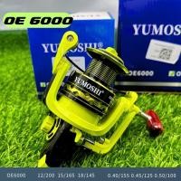 ราคา รอกสปินนิ่ง YUMOSHI สปูนโลหะ 2000 7000 น๊อปจับเป็นไม้ (22868895208)