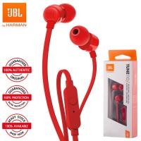 ราคา JBL T110 In Ear Earphones 3 5mm Jack Wired Harman Gaming Headset with Microphone Control Pure Sound Bass Earbuds (22706952758)