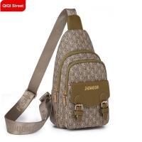ราคา กระเป๋าสะพายไหล่กระเป๋าคาดหน้าอกหนัง PU สำหรับผู้หญิงกระเป๋าสะพายข้างสตรีแฟชั่นใหม่2023 (20087319132)