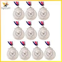 ราคา ส่งจากกรุงเทพ 10PCS เหรียญรางวัล 2 นิ้ว 1st 2nd 3rd พร้อมริบบิ้น สําหรับโรงเรียน กีฬา ประชุม สําหรับเด็ก (23214166544)