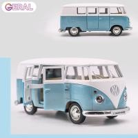ราคา 1 36 รถรุ่น Volkswagen Bus รุ่นโลหะผสมเด็กของเล่นรถตกแต่งคอลเลกชันรถรุ่น โมเดลรถ รถตู้ 1962 Volkswagen Classical Bus โมเดลรถเหล็ก รถโฟล์คตู้ (9740538130)